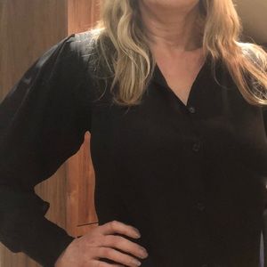 Nili Lotan Lorena Top, Small, Black